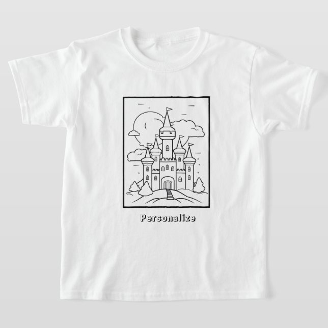 Camiseta Personalizado em Caixa de Cores (Postura )