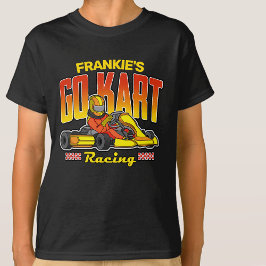 Camiseta Personalizado Go Kart Racing Motorsport Karting T-