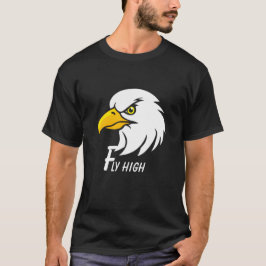 Camiseta Personalizado Inspiracional Vibes Eagle Head Posit