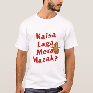 Camiseta Personalizado Kaisa Laga Mera Mazak Desi Indiano F