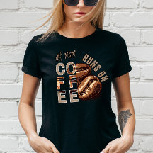 Personalizado Minha Mãe Funciona com Café Feriado
