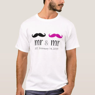 Camiseta Personalizado & Mr. Mustache T-Shirt