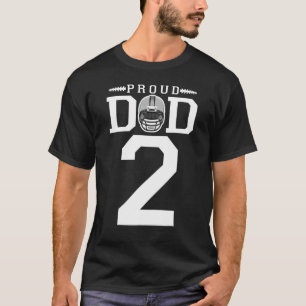 Camiseta Personalizado Número 2 Pai De Futebol Ortoso Perso