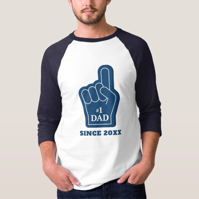 Camiseta Personalizado o Dia de os pais de melhor Pai (Frente)