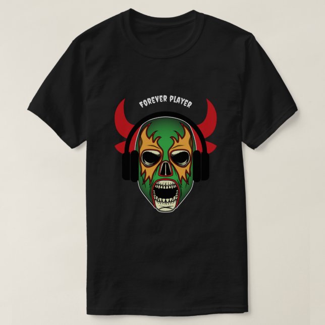 Camiseta Personalizado para o jogador do Forever Caveira Co (Frente do Design)
