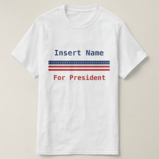 Camiseta Personalizado para o presidente
