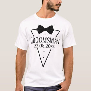 Camiseta Personalizado para Padrinho de casamento com Arco