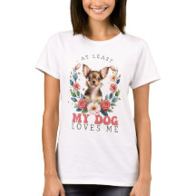 Personalizado Pelo Menos Meu Cachorro Me Ama Dia d