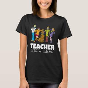 Camiseta Personalizado Toda a Turma 14 Mistério Inc Profe