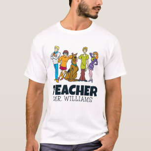 Camiseta Personalizado Toda a Turma 14 Mystery Inc Profes