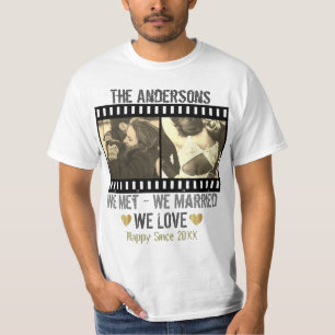 Camiseta Personalizar a fotografia e o texto personalizados