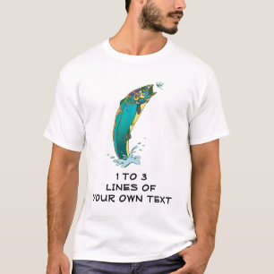 Camiseta Personalizar a Pesca de Voo