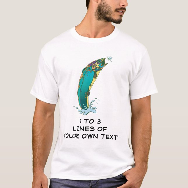 Camiseta Personalizar a Pesca de Voo (Frente)