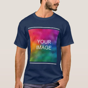 Camiseta Personalizar Adicionar imagem Logotipo da empresa 