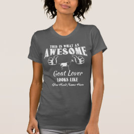 Camiseta PERSONALIZAR Caprinos Incríveis Sobre Caprinos Alp