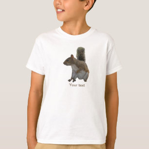 Camiseta Personalizar esquilo animal giro