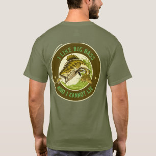 Camiseta Personalizar Eu Gosto de Grandes Bagres E Não Poss