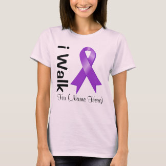 Camiseta Personalizar I Walk Alzheimer
