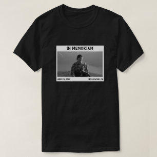 Camiseta Personalizar Imagem Em Camisa-T Memoriam