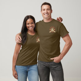 Camiseta Personalizar Loja de Café Genérica Frente Rústica