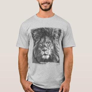 Camiseta Personalizar Modelo Lion Face Face Pop de Arte Mod