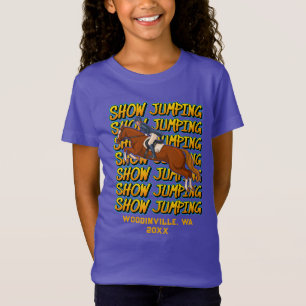 Camiseta Personalizar Mostrar Nome da Data do Local do Even
