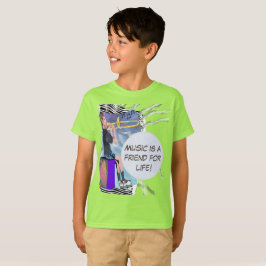 Camiseta Personalizar Música Trombone É Amigo Da Vida!