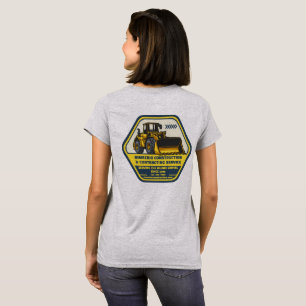 Camiseta Personalizar Negócio de Contratação de Construção