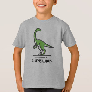 Camiseta Personalizar Nome do Dinossauro