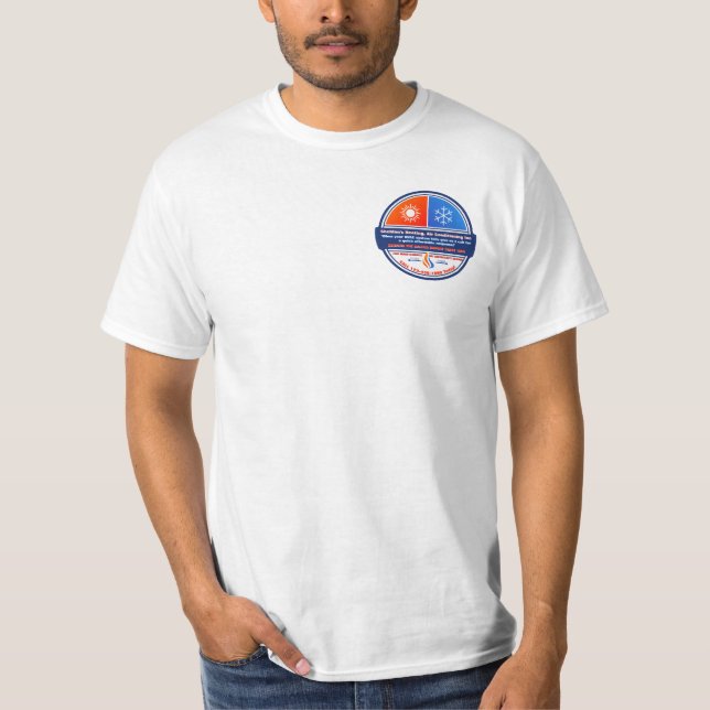 Camiseta Personalizar o anúncio de unidade CA do Fornace da (Frente)