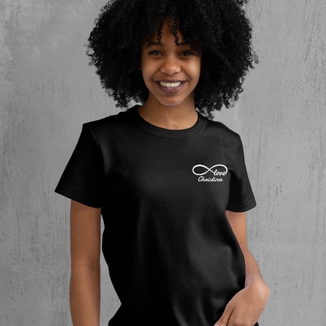 Camiseta Personalizar o Casal do Amor para Sempre (Criador carregado)