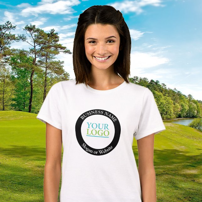 Camiseta Personalizar o logotipo do nome da empresa - Círcu (Criador carregado)