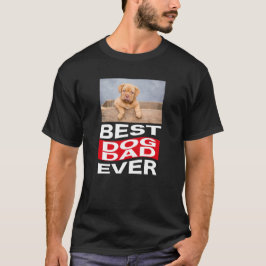 Camiseta Personalizar o melhor Pai de cachorro cego já Pet 