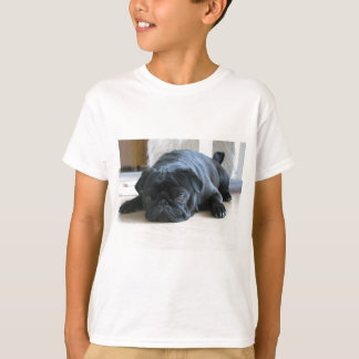 Camiseta Personalizar o nome dos acessórios do Pug Puppy pr
