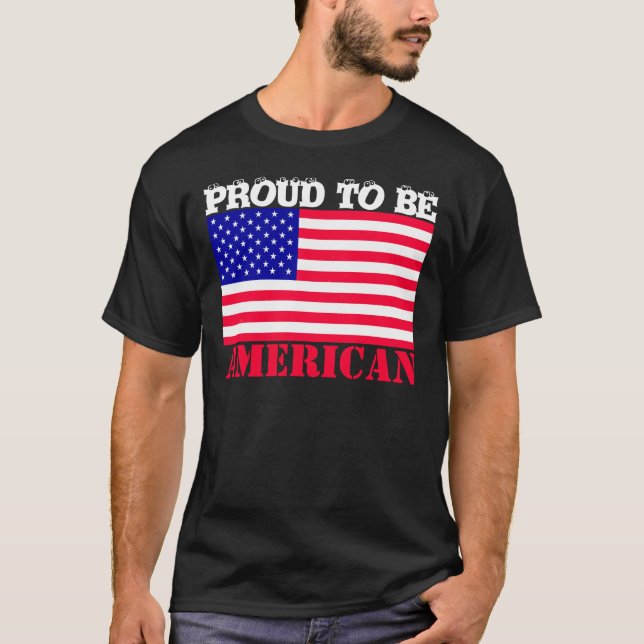Camiseta Personalizar Orgulho De Ser Americano (Nacionalida (Frente)