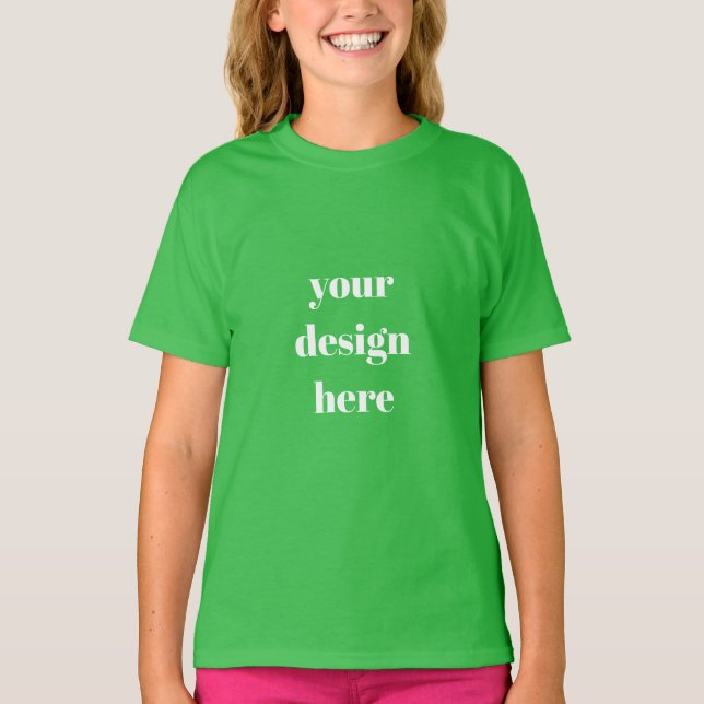 Camiseta Personalizar ou personalizar (Frente)