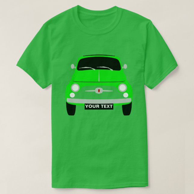 Camiseta Personalizar personalização Vintage clássico Green (Frente do Design)
