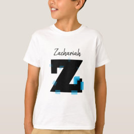 Camiseta Personalizar seu nome (Carta Z) T-Shirt