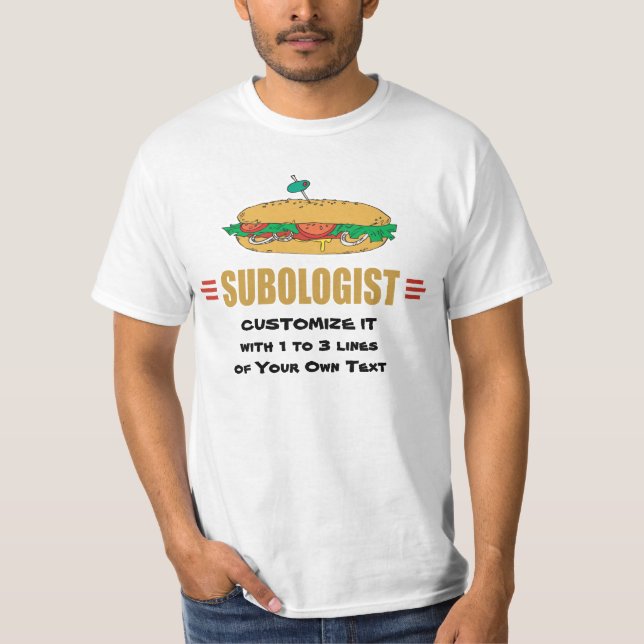 Camiseta Personalizar Subsanduíches (Frente)