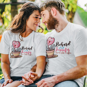 Camiseta Personalizar T-Shirt Bonita Como Café