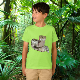 Camiseta Personalizar T-Shirt de Transformação de Cobra