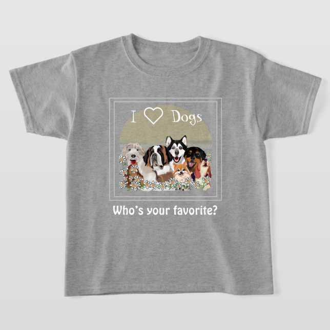 Camiseta Personalizar T-Shirt do Clube de Cachorro de Texto (Postura )