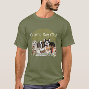 Camiseta Personalizar T-Shirt do Clube de Cachorro de Texto