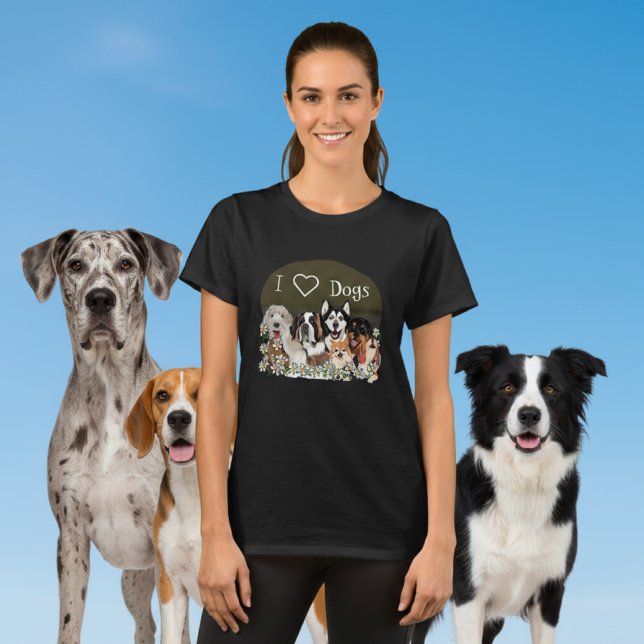 Camiseta Personalizar T-Shirt do Clube de Cachorro de Texto (.)