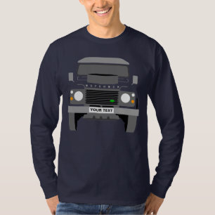 Camiseta Personalizar T-Shirt do Land Rover personalizado