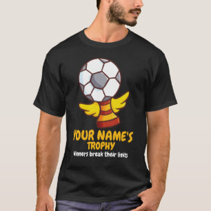 Camiseta Personalizar T-Shirt do Troféu de Futebol