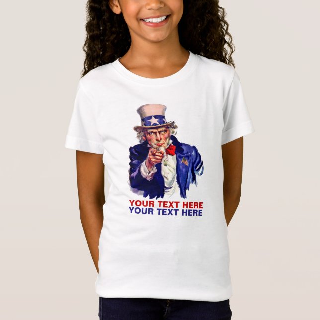 Camiseta Personalizar Tio Sam (Frente)