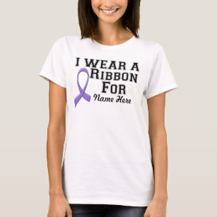 Camiseta Personalizar Visto uma Faixa de Opções Violeta