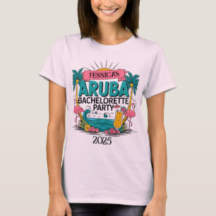Camiseta Personalizável de Despedida de Solteira A