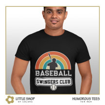 Camiseta Personalizável do Baseball Swingers Club